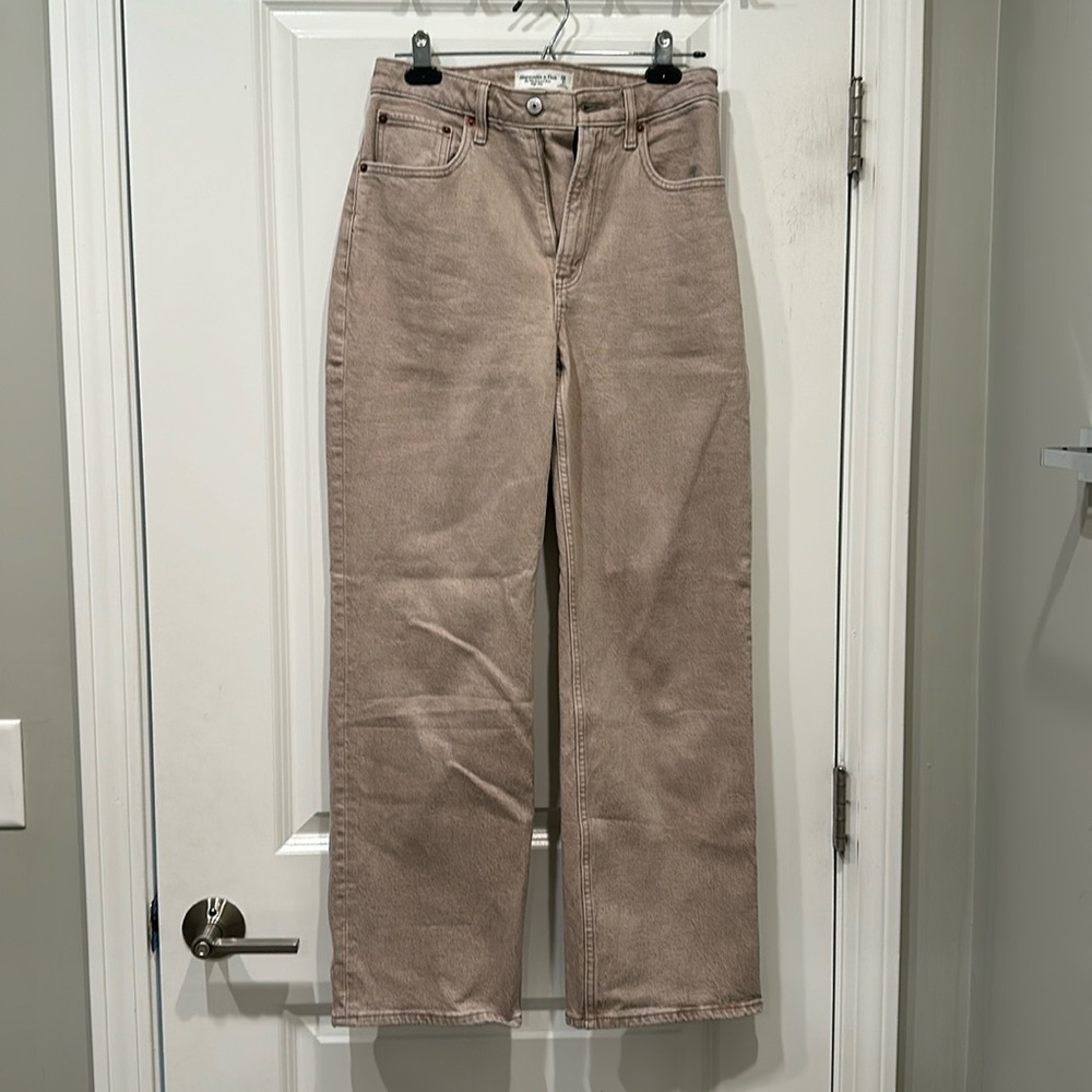 Only worn once! New Abercrombie jeans